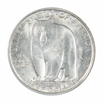 1936-S Bay Bridge Commemorative Half Dollar // PCGS Certified MS64 // Deluxe Collector's Pouch