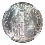 1940-D Mercury Dime // NGC & CAC Certified MS67FB // Deluxe Collector's Pouch