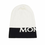 Moncler Hats // White + Black