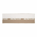 Moncler Scarves & Foulards // Beige + White