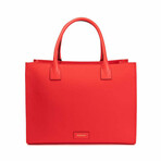 Versace Women's Cotton Tote // Red