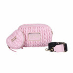 Versace Jeans Couture Shoulder Bag // Pink + Gold