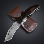 Damascus Folding Knife // 2009