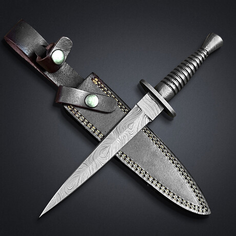 Full Damascus Dagger // 2041