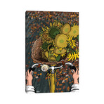 Sunflower Souvenir by Alireza Karimi Moghaddam (18"H x 12"W x 1.5"D)