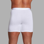 ALPHX Everyday Comfort // ATHLTC Boxer Brief // 2 Pack // Frost White (Medium)