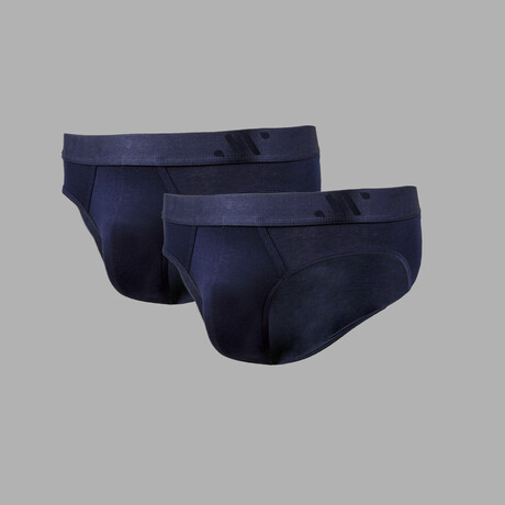 ALPHX Everyday Comfort // MDRN Brief // 2 Pack // Maritime Navy (Small)