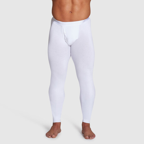 ALPHX Everyday Comfort // ATHLTC Union Pant // Frost White (Small)
