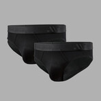 ALPHX Everyday Comfort // MDRN Brief // 2 Pack // Midnight Black (Small)