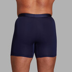 ALPHX Everyday Comfort // ATHLTC Boxer Brief // 2 Pack // Maritime Navy (Medium)