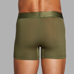 ALPHX Everyday Comfort // MDRN Boxer Brief // 2 Pack // Moss Green (Small)