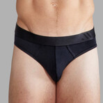ALPHX Everyday Comfort // MDRN Brief // 2 Pack // Midnight Black (Small)