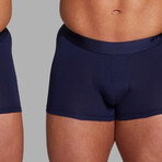 ALPHX Everyday Comfort // ATHLTC Trunk // 2 Pack // Maritime Navy (Medium)