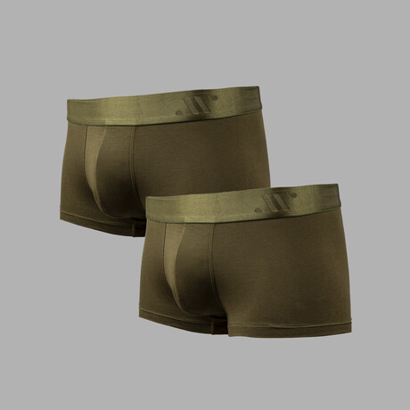 ALPHX Everyday Comfort // MDRN Trunk // 2 Pack // Moss Green (Small)