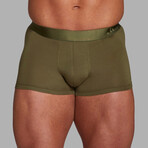 ALPHX Everyday Comfort // ATHLTC Trunk // 2 Pack // Moss Green (Medium)