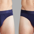 ALPHX Everyday Comfort // MDRN Brief // 2 Pack // Maritime Navy (Small)
