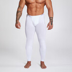 ALPHX Everyday Comfort // ATHLTC Union Pant // Frost White (Small)