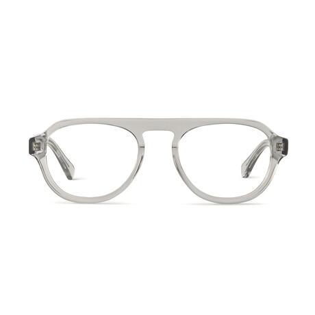 Men's Romain Optical Frames // Clear Gray