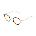Men's Arthur Optical Frames // Matte Silver + Tortoise