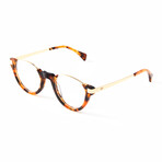 Men's Charlie Optical Frames // Gold Tortoise