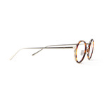 Men's Arthur Optical Frames // Matte Silver + Tortoise