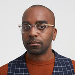 Men's Charlie Optical Frames // Gold Transparent