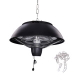 Outdoor Heating Pendant Lamp (Silver)