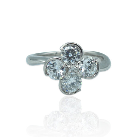 Estate // Platinum Diamond Ring // Ring Size: 5.75 // Pre-Owned