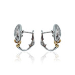 Chimento // 18K Rose Gold Diamond Earrings // Pre-Owned