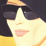 Alex Katz // Black Hat #2 // 2022 Offset Lithograph