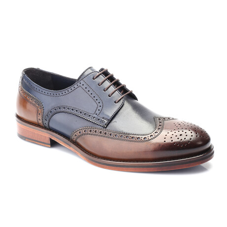 Aiden Dress Shoe // Dark Blue (Euro: 39)