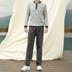 Chris Long Sleeve + Trouser Lounge Set // Gray (S)