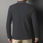 Sydney Long Sleeve Polo // Dark Gray (L)