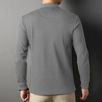 Warner Long Sleeve Polo // Gray (XL)