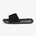 La Jolla Recovery Adjustable Slide Sandals // Black (US Men's Size 7)