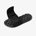 La Jolla Recovery Adjustable Slide Sandals // Black (US Men's Size 7)