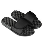 La Jolla Recovery Adjustable Slide Sandals // Black (US Men's Size 7)