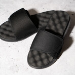 La Jolla Recovery Adjustable Slide Sandals // Black (US Men's Size 7)