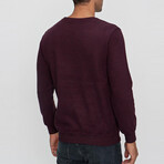 Louis Crewneck Sweatshirt // Burgundy (S)