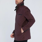 Sam Leather Jacket // Bordeaux (M)