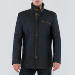 Diego Leather Jacket // Black Tafta (L)