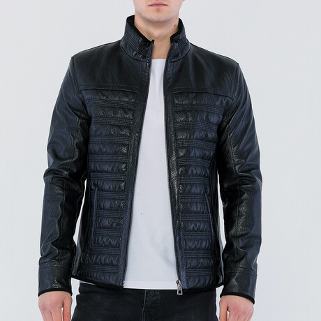 Matt Leather Jacket // Black (XS)