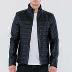 Matt Leather Jacket // Black (3XL)