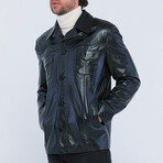 Ethan Leather Jacket // Black (3XL)