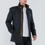 Diego Leather Jacket // Black Tafta (L)