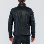 Matt Leather Jacket // Black (M)