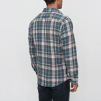 Axel Double Pocket Button-Up Shirt // Petrol (S)