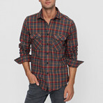 Axel Double Pocket Regular Fit Shirt // Anthracite (S)