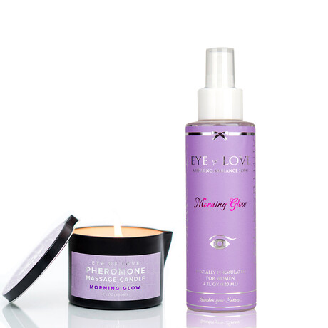 Pheromone Massage Candle & Ambiance Spray // Morning Glow