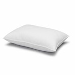 Overstuffed Plush Allergy Resistant Gel Filled Side/Back Sleeper Pillow (Standard)